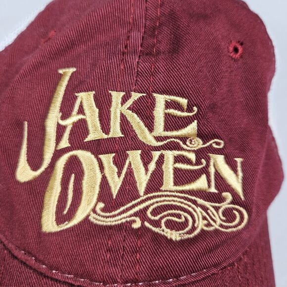 Jake Owen Country Music Concert Tour Snapback Trucker Hat Cap Unisex Mesh Music - Picture 5 of 11